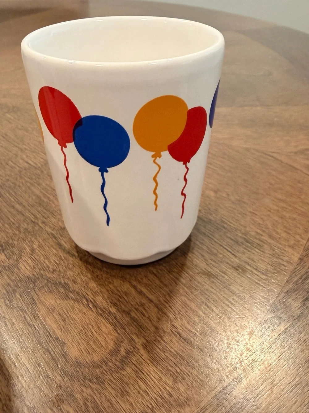 Waechtersbach Balloons Ceramic Cups Set of 2, 8 oz, W Germany RARE